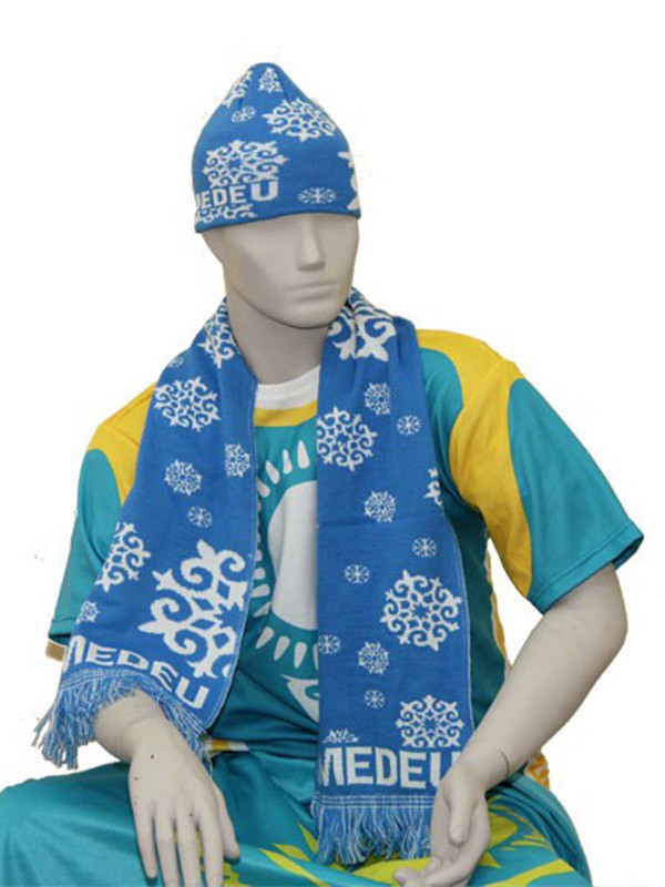 Комплект шапка и шарф `Медео`